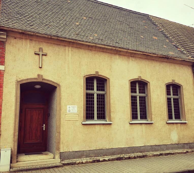 Ehemalige Kirche In Neuem Glanz Apartment Oranienbaum-Woerlitz Exterior photo